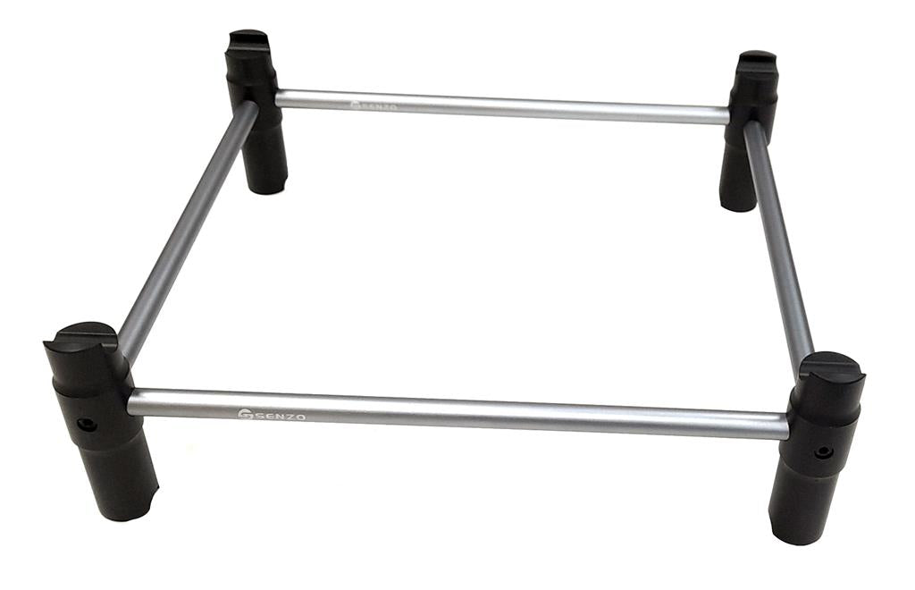 Senzo Chrome 4 Wheel Kart Trolley Stacker